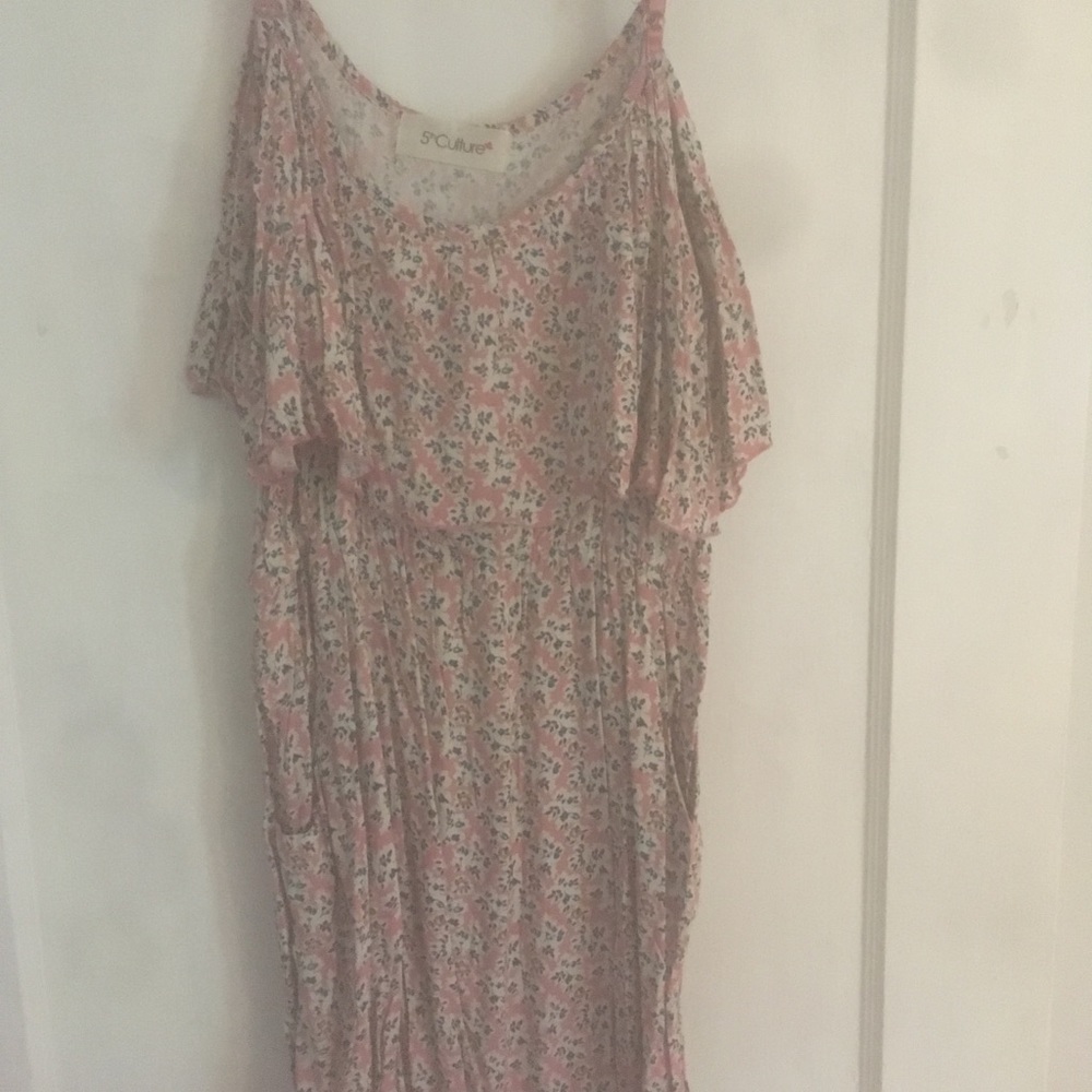 Floral mini dress